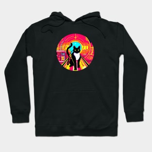 cat space traveler Hoodie